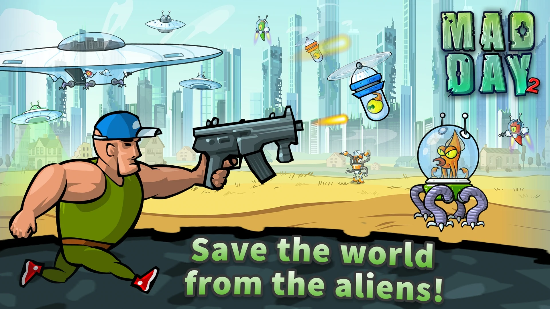 Mad Day 2: Shoot the Aliens screenshot