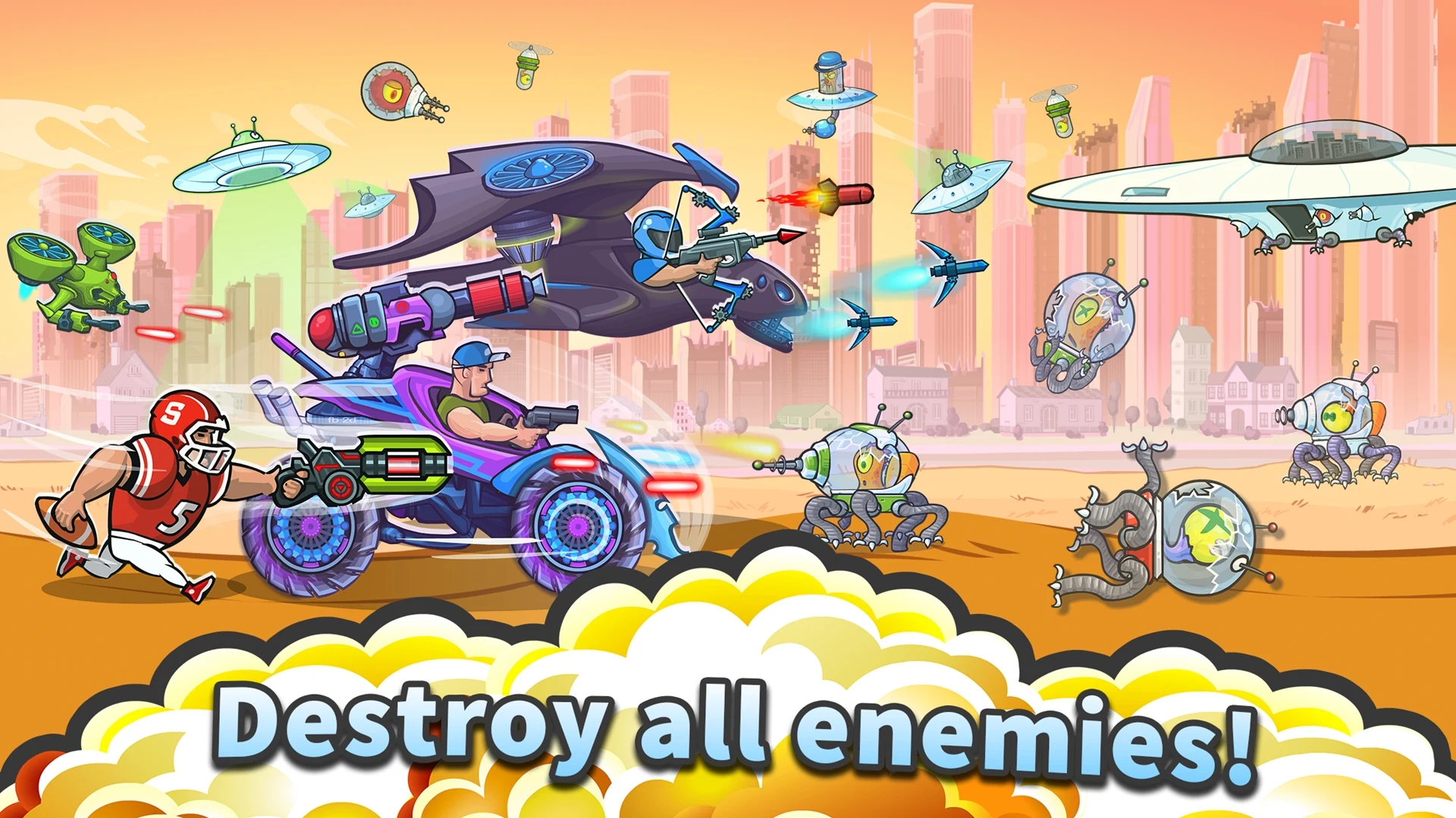 Mad Day 2: Shoot the Aliens screenshot