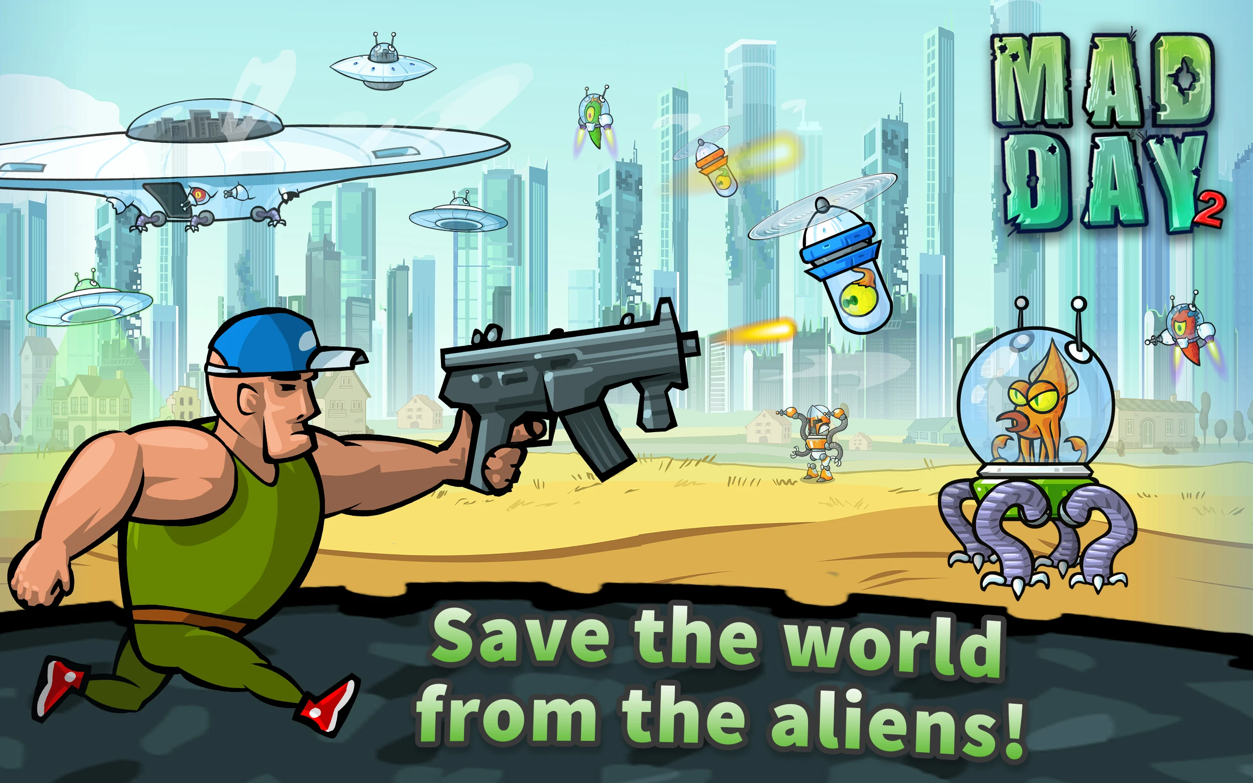 Mad Day 2: Shoot the Aliens screenshot