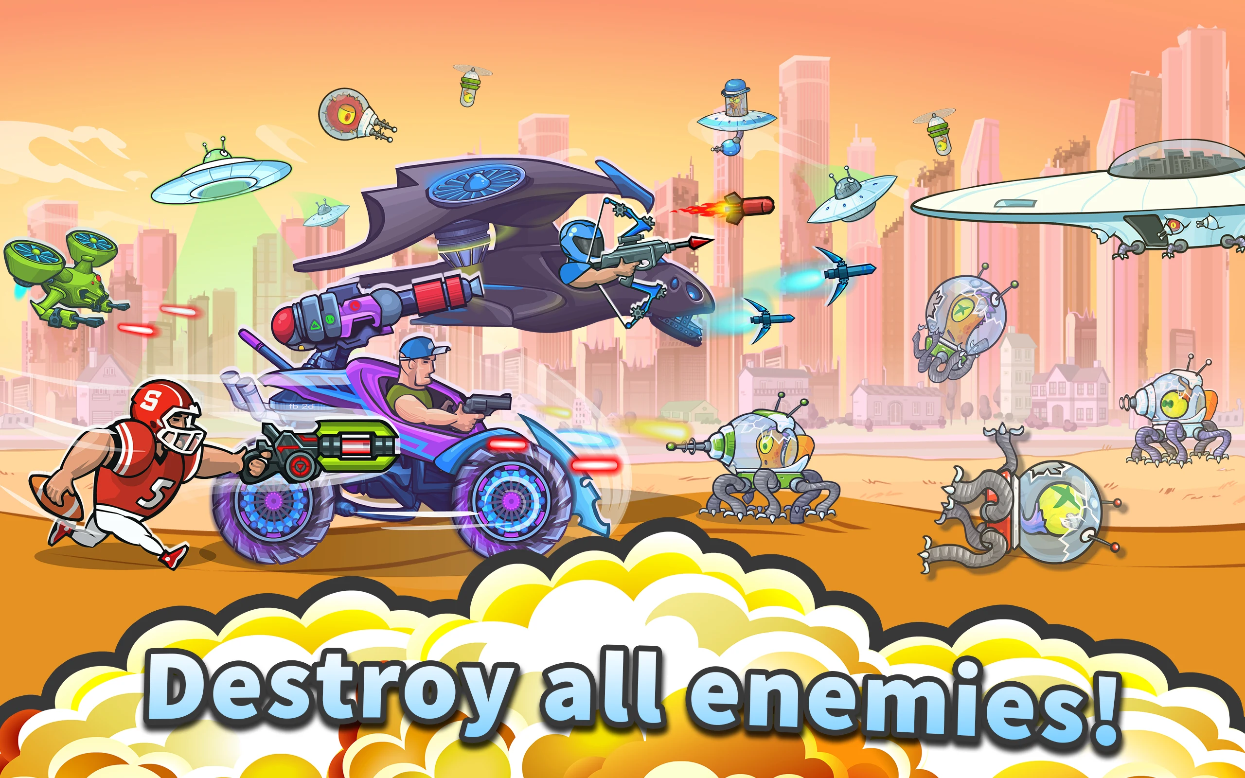 Mad Day 2: Shoot the Aliens screenshot